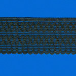 RENDA HAVAIANA 3,7cm PRETO 30m