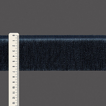 FRANJA ESPESSA LISA 6,8cm AZUL 10m