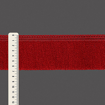 FRANJA FINA LISA 6,8cm UVA RUBI 10m