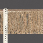 FRANJA FINA LISA 11,8cm BEGE 10m
