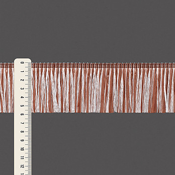 FRANJA LISA 5,8cm BROWN/SEM BENEFICIAMENTO 10m