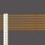 ELÁSTICO VAZADO 7cm BEGE 25m