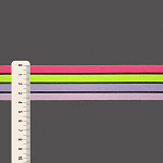 ELÁSTICO LISTRADO VAZADO 4,1cm PINK NEON/AMARELO NEON/LAVANDA/ROSA 25m