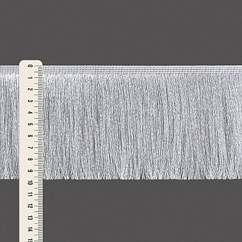 FRANJA FINA LISA 9,8cm BRANCO 10m