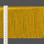 FRANJA FINA LISA 14,8cm AMARELO 10m