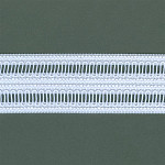 ELASTICO PALITO DUPLO 5,8cm BRANCO 25m