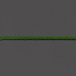 CORDÃO L50 GROSSO 9mm VERDE GARRAFA 30m