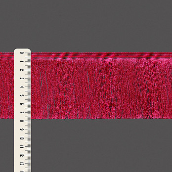 FRANJA FINA LISA 7,8cm MAGENTA 10m