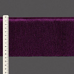 FRANJA ESPESSA LISA 10,8cm PÚRPURA 10m