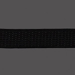 ELÁSTICO VAZADO 3,4cm PRETO 1m
