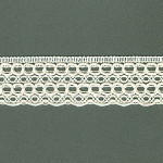 RENDA BOLINHA 3,5cm CRU 30m