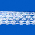 RENDA CARMEN 4,5cm BRANCO 30m