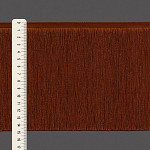FRANJA FINA LISA 14,8cm CONHAQUE 10m