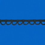 RENDA LUIZA 1,7cm PRETO 30m