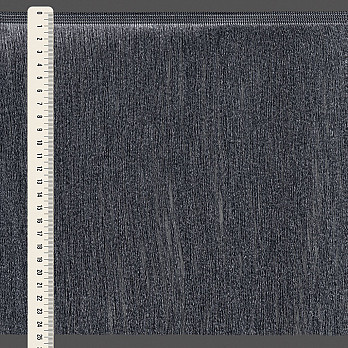 FRANJA FINA LISA 24,8cm CINZA AZULADO 10m