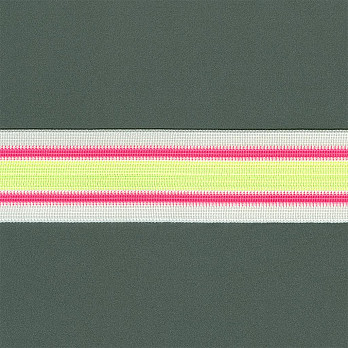 ELASTICO LISTRA 4,4cm NEON 25m