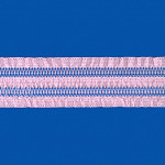 ELÁSTICO FRUFRU 5,6cm ROSA/AZUL 25m