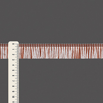 FRANJA LISA 2,8cm BROWN/SEM BENEFICIAMENTO 10m
