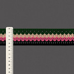 ENTREMEIO CROCHÊ CISSA 4,6cm VERDE/CRU/ROSA/PRETO 30m