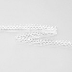 RENDA BOLINHA BICO POPPY 1,9cm BRANCO 30m