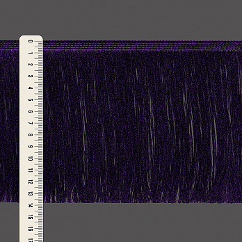 FRANJA FINA LISA 13,8cm ROXO 10m