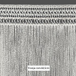 FRANJA MACRAMÊ PALITO X 68,5cm SEM BENEFICIAMENTO 10m
