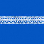 ENTREMEIO ELÁSTICO FLORIPA 1,5cm BRANCO/PRATA 30m