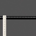 ELÁSTICO IMBUIA PONTILHADO 1,9cm PRETO/BRANCO 25m