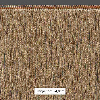 FRANJA FINA LISA 54,8cm BEGE 10m