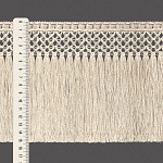 FRANJA MACRAMÊ X 15,3cm CRU 10m