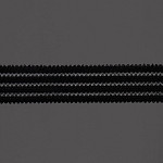 ELÁSTICO FLORA 5cm PRETO 25m
