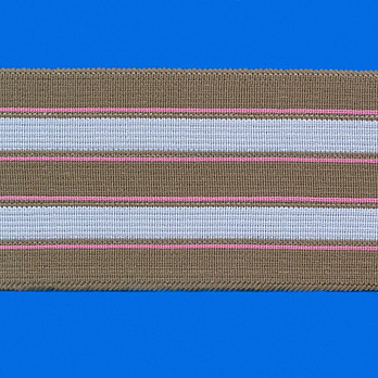 ELÁSTICO NATÁLIA 6,3cm MARROM/CINZA/ROSA 25m