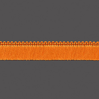 FRANJA LISA 3,7cm LARANJA 1m