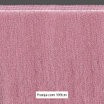 FRANJA ESPESSA LISA 100cm ROSA 10m