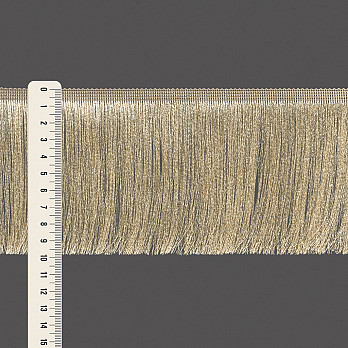 FRANJA FINA LISA 9,8cm BEGE 10m