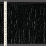 FRANJA FINA LISA 24,8cm PRETO 10m