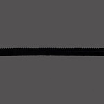FRANJA LISA 1,5cm PRETO 10m