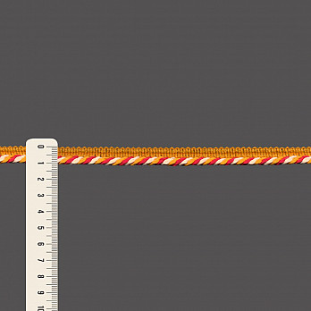 VIVO CORDÃO MÉDIO 1,1cm AMARELO/CEREJA/PÊSSEGO 20m
