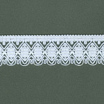 RENDA LEQUE 3,4cm BRANCO 30m