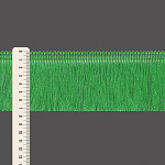 FRANJA FINA LISA 7,3cm VERDE 10m