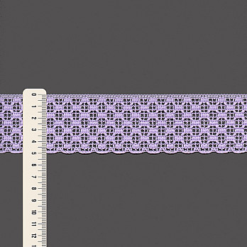 RENDA XX SOFT 5cm LILÁS CLARO 30m