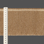 FRANJA ESPESSA LISA 12,8cm BEGE 10m