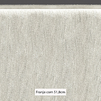 FRANJA ESPESSA LISA 51,8cm CHAMPAGNE 10m