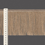 FRANJA FINA LISA 11,9cm BEGE 10m