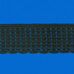 RENDA MILENIUM 4,3cm PRETO 30m