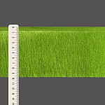 FRANJA FINA LISA 9,8cm VERDE LIMA 10m