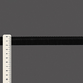 FRANJA LISA 2cm PRETO 10m