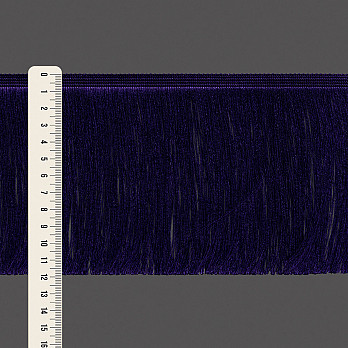 FRANJA FINA LISA 11,9cm ROXO 10m