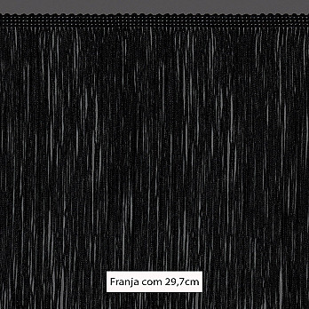 FRANJA LISA 29,7m PRETO 10m