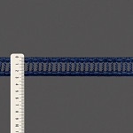 ENTREMEIO CORDÃO PALITO 2,8cm AZUL 30m